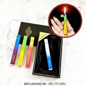 BẬT LỬA GAS ĐÁ RÃNH TAY ZORRO Z502 MÀU CẦU VÒNG (CÓ HỘP) - (XÀI GAS)