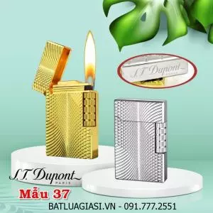 BẬT LỬA DUPONT VÂN KIM CƯƠNG M-37 (S.T. DUPONT) - (XÀI GAS)