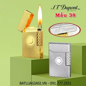 BẬT LỬA DUPONT LỐC XOÁY M-38 (S.T. DUPONT) - (XÀI GAS)