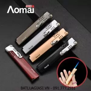 BẬT LỬA KHÈ AOMAI 369 - GAS ĐÁ RÃNH TAY AM369 - (XÀI GAS)
