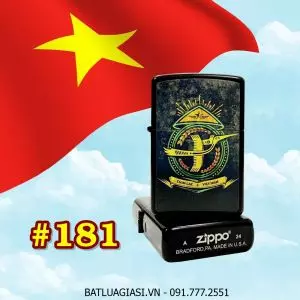 BẬT LỬA ZIPPO SƠN TĨNH ĐIỆN HÌNH CHIM LẠC VIỆT NAM (CÓ MỘC ĐÁY) - (XÀI XĂNG) #181