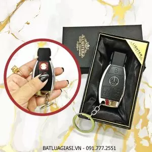 BẬT LỬA ĐIỆN - MÓC KHÓA XE HƠI MERCEDES (FULLBOX) - (SẠC ĐIỆN)