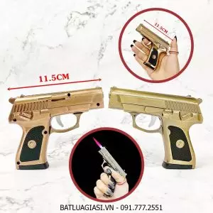 BẬT LỬA KHÈ HÌNH SÚNG CZ-83 MINI (SIZE: 11.5CM) - (XÀI GAS)