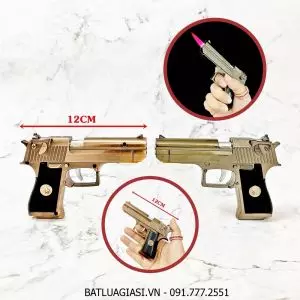 BẬT LỬA KHÈ HÌNH SÚNG K54 MINI (SIZE: 12CM) - (XÀI GAS)