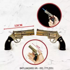 BẬT LỬA KHÈ HÌNH SÚNG RULO MINI (SIZE: 12CM) - (XÀI GAS)