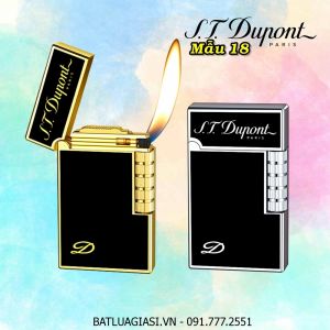 BẬT LỬA DUPONT CHỮ D (S.T. DUPONT) M-18 - (XÀI GAS)