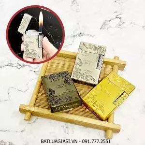 BẬT LỬA DUPONT HOA VĂN M-11 (S.T. DUPONT) - (XÀI GAS)