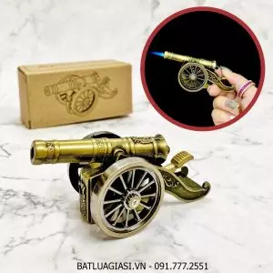 BẬT LỬA KHÈ HÌNH SÚNG ĐẠI BÁC (KIM LOẠI)  - (XÀI GAS)
