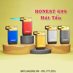 BẬT LỬA KHÈ HONEST 699 HÚT TẨU - (XÀI GAS)