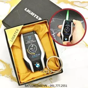 BẬT LỬA KHÈ - MÓC KHOÁ XE HƠI BMW i8 (CÓ HỘP) - (XÀI GAS)