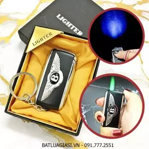 BẬT LỬA KHÈ - MÓC KHOÁ XE HƠI BENTLEY (CÓ ĐÈN PIN) (CÓ HỘP) - (XÀI GAS)